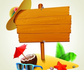 Vacation design vector backgrounds 05
