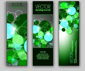 Shiny Vertical banner vector 03