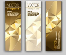 Shiny Vertical banner vector 04