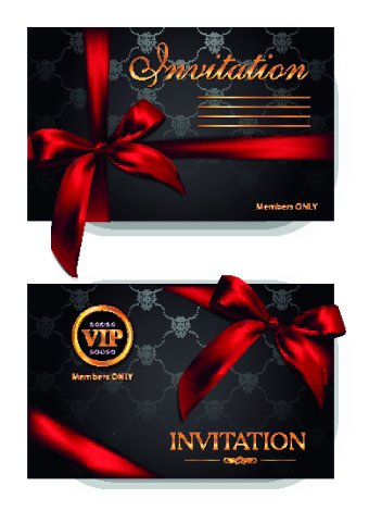 Luxury VIP invitation cards 02
