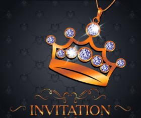 Luxury VIP invitation cards 04
