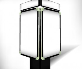 Best advertising billboard design vector 05