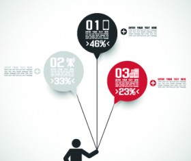 Creative Infographic vector set 01