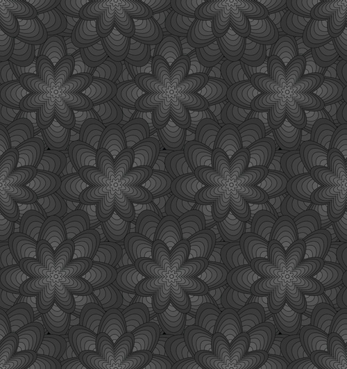 Black floral backgrounds 03