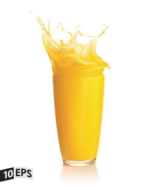 Juice design vector 05
