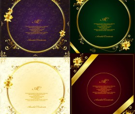 Elements of spider backgrounds design vector