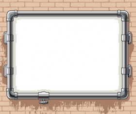 Beautiful plant striped background vector Graphic