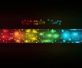 Elements of swimsuit beautiful girl Vector