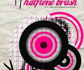 Halftone Brushes Pack 2 Photoshop Brushes