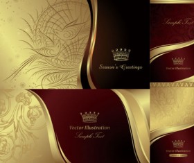 Luminous flowers background