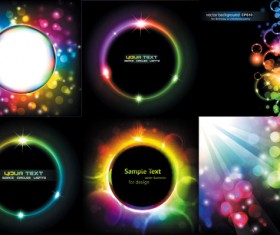 Abstract colored dream light background vector Graphic