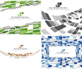 Digital women face Vector