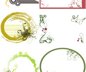 Streamline glare background art