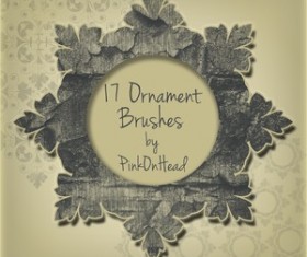 Ornament Brushes by PinkOnHead Photoshop Brushes