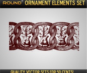 Elements of neon lights backgrounds vector