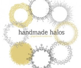 Handmade Halos Brush Set Photoshop Brushes