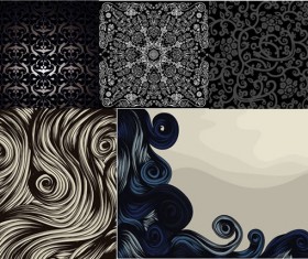 Mosaic light background vector