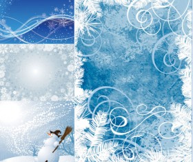 Elements of girl blue balloon master Vector