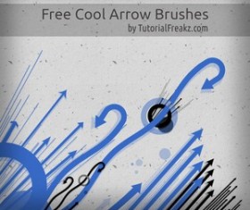 Free Cool Arrow Photoshop Brushes