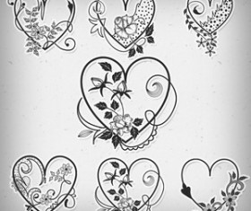 Valentine Heart Brushes Photoshop Brushes