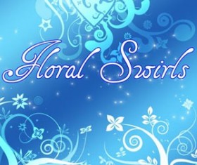 Floral Swirls Photoshop Brushes