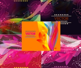 Dream decorative pattern background vector