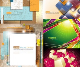 3D Dynamic background vector art