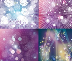 Creative beam backgrounds Vector graphic
