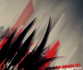 Assassin Brush Set Photoshop Brushes