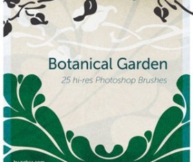 Botanical Garden Free Photoshop Brushes