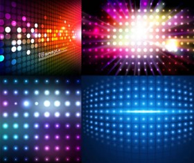 Bright spot backgrounds vector art