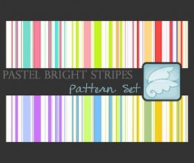 Pastel Bright Stripes Pattern