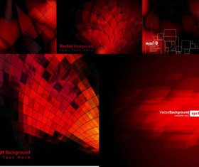 Red luxury pattern background