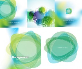 A green wound background art vector