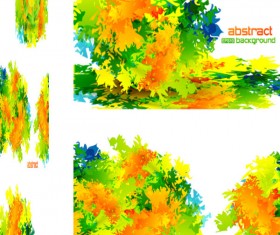 Green textured background vector graphics