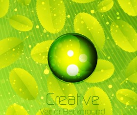 Green background vector