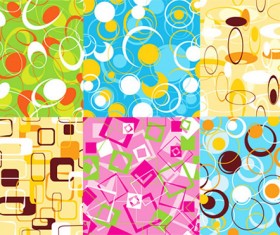 Abstract geometric background vector material