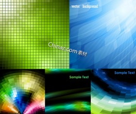 Mosaic background vector