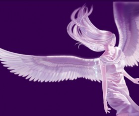 Angel wings Vector