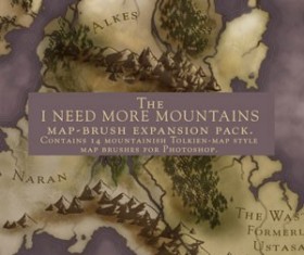 Mountains Photoshop Brushes