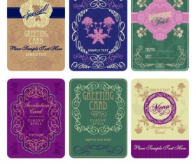 Vintage guarantee premium labels vector 02