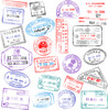 Different passports template vector 04 free download