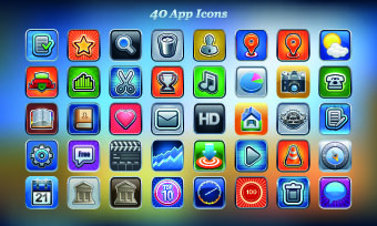Vintage mobile phone icons 01