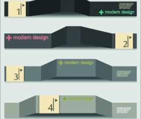 Banner Numbers vector 02