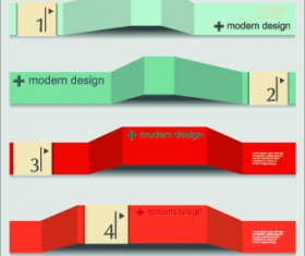 Banner Numbers vector 04