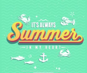 Poster travel design elements vector 02