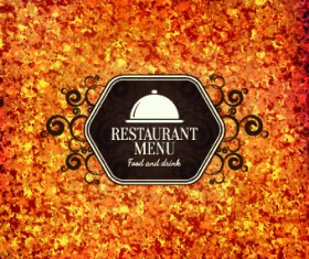Creative retro restaurant menu template 04