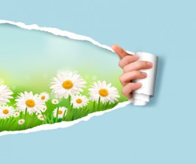 Shiny Summer background vector 06