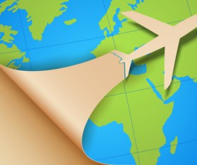 Modern Travel background set 04