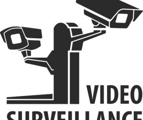 Vector Video surveillance design elements 02